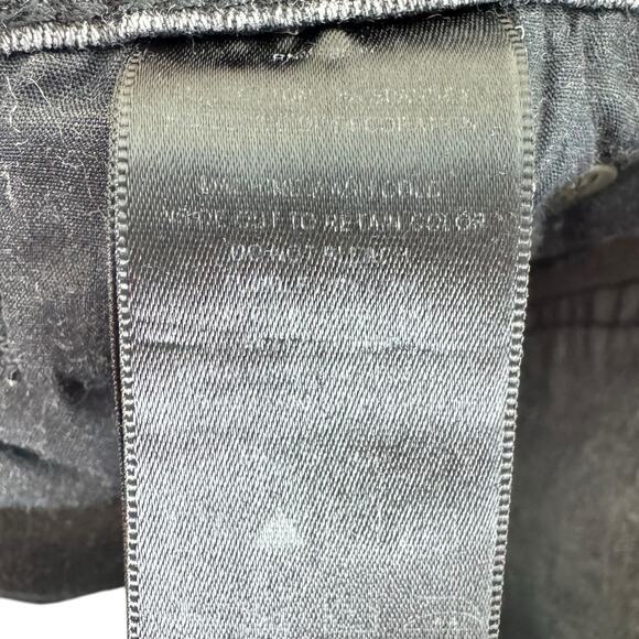 Kut From The Kloth Cotton Blend Black Mid Rise Skinny Jeans Size 6 - Picture 5 of 6